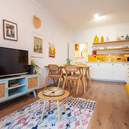 Campinho 1t - Stylish 1br By Lovelystay Porto